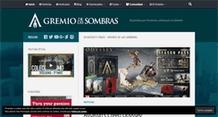 Desktop Screenshot of gremiodelassombras.com